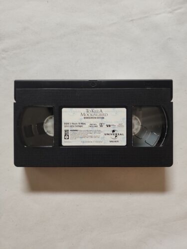TO KILL A MOCKINGBIRD Gregory Peck VHS Tape, COMPLETE/TESTED SEE PHOTOS (VHS52) - Picture 3 of 4