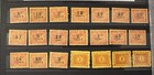 FRANCE INDOCHINA DUE TAX STAMP VIETNAM MINT SET COLLECTION