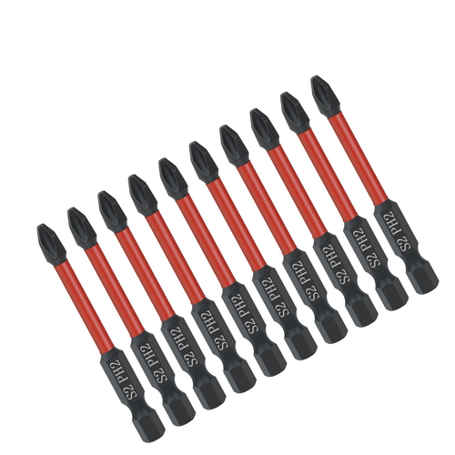 50mm Phillips Head PH2 Impact Screw Driver Bits Strong Megnatic Screwdriver Bits - Picture 15 of 16