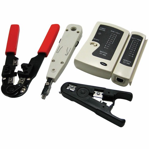 LogiLink WZ0012 Netzwerk Werkzeug Set Mit Tasche