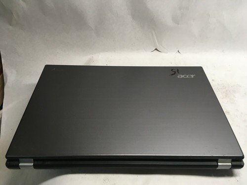 Acer Travel Mate 5760-6816 Core i3 Laptop For parts Boots to BIOS Broken LCD JR - Picture 11 of 12