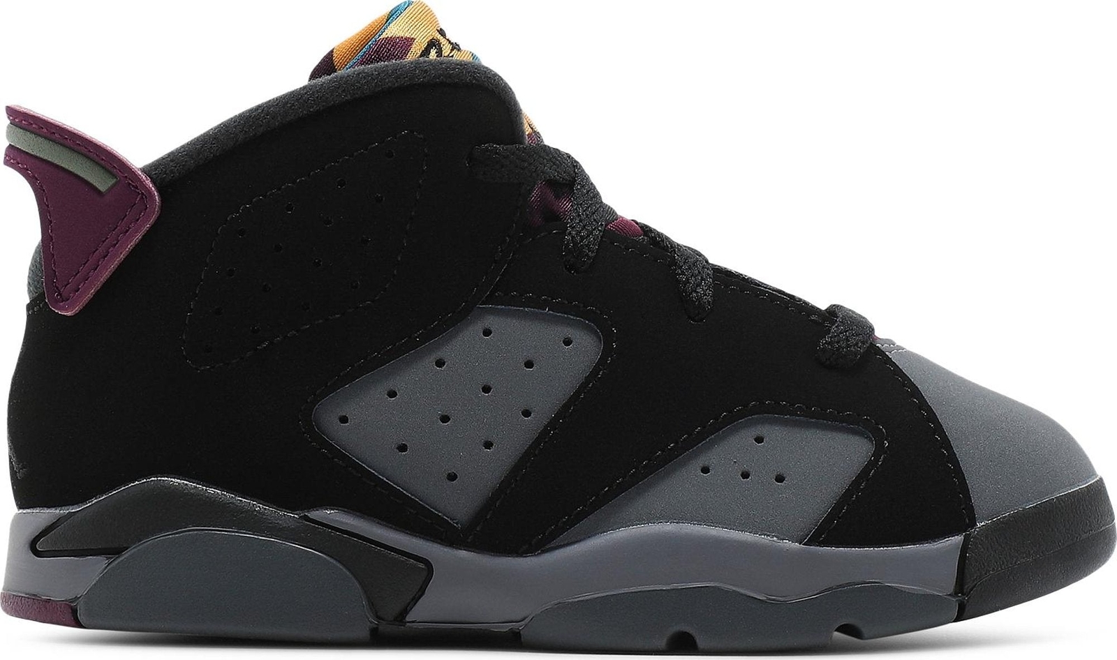 [384667-063] Детские кроссовки Air Jordan Retro 6 Бордо (TD)