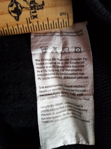 Hoodie klein schwarz Sweatshirt Jack & Jones Oberteil durchgehender Reißverschluss Preloved Herren/Jugendliche - Bild 10 von 24