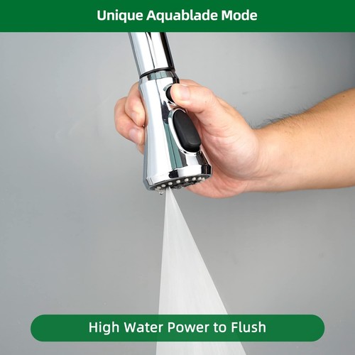 Kitchen Sink Pull-Down Faucet Sprayer Pull Out Spray Head Replacement Head NEW - Picture 15 of 29