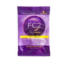 FC2 Female Soft loose-fitting Sheath Condoms - 12 Count