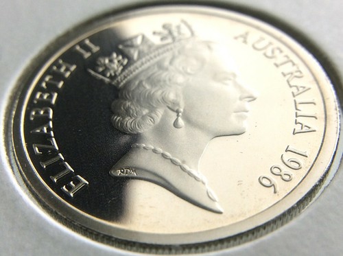 1986 Australia Proof 10 Cents Uncirculated Copper Nickel Ten Cents Coin P759 - Picture 5 of 6