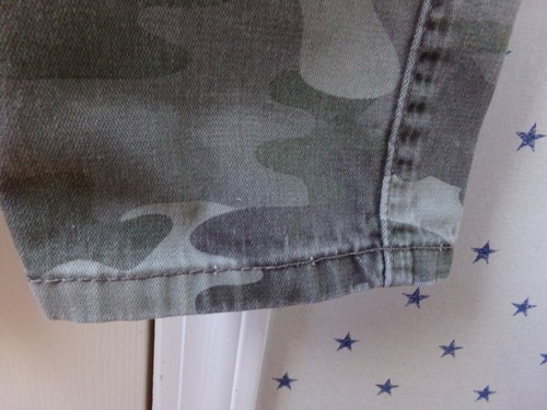 Levi's Jeans 4 Boys Camouflage Camo Adjustable Waist Red Tab Reg 514 $42 Hunting - Picture 8 of 17