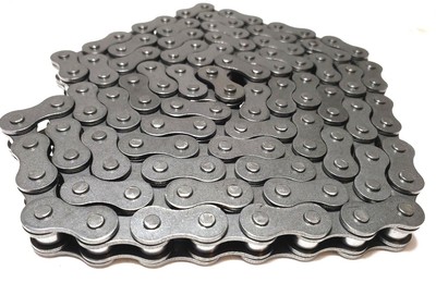 415H MOTORIZED BIKE CHAIN 120 LINKS FOR 2-STROKE 49 60 66 80CC 2 MASTER LINKS