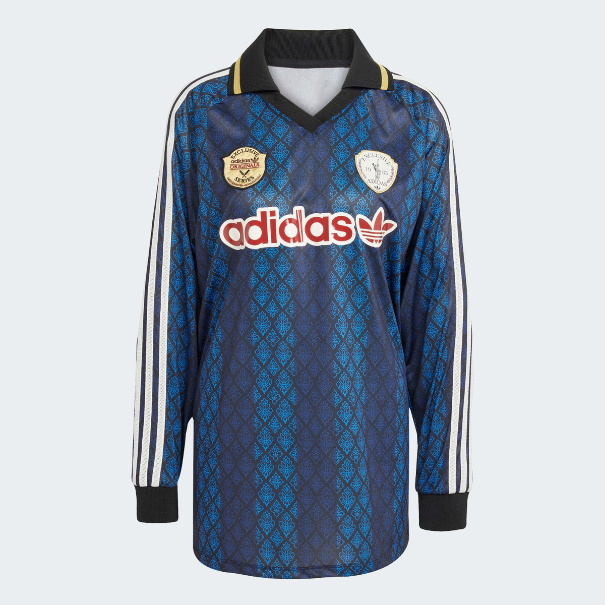 adidas WMNS Retro Sport Cricket-Inspired LS Jersey Night
