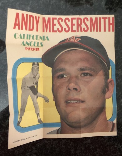 1970 Topps POSTER Pick-A-Poster Robinson McCovey Wise Carew Howard Dierker ++ - Picture 18 of 44