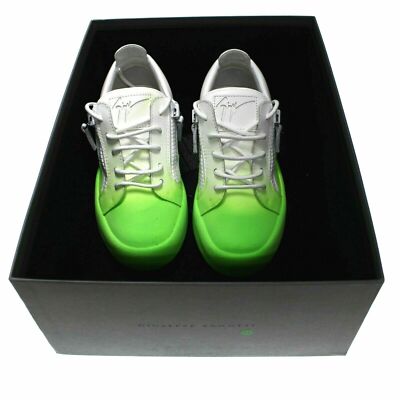 NIB - GIUSEPPE ZANOTTI 'MAY LONDON' (RS80012) White/Yellow NIB - GIUSEPPE ZANOTTI 'MAY LONDON' (RS80012) White/Yellow