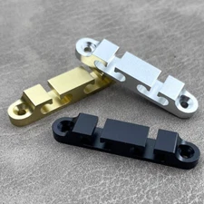2×Aircraft Aluminum Hipshot Bass 4 String Retainer String Guide Tree MATTE