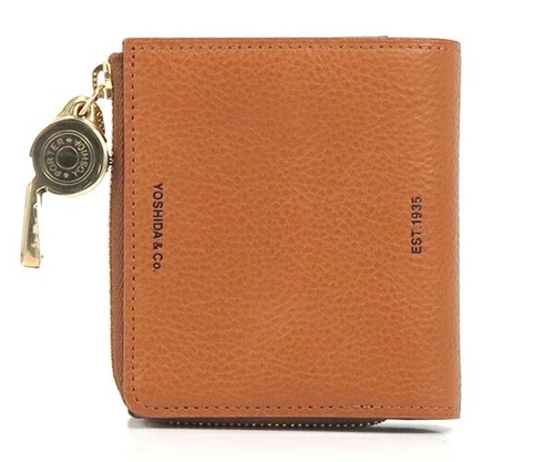 Porter Tone Tiny Purse 150-02290 Camel Round Folding Wallet Yoashid & Co. JPN - Bild 3 von 14