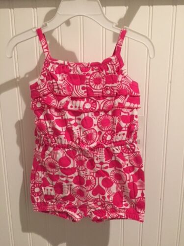 NEW ROMPER Shorts Ruffle Toddler & Girls CUTE! SPRING SUMMER Outfit FREE Ship! - Picture 20 of 27