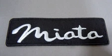 MAZDA MIATA  MX-5 Embroidered Iron-On Patch 4 5/8" x 1 3/8" NA NB NC ND Club