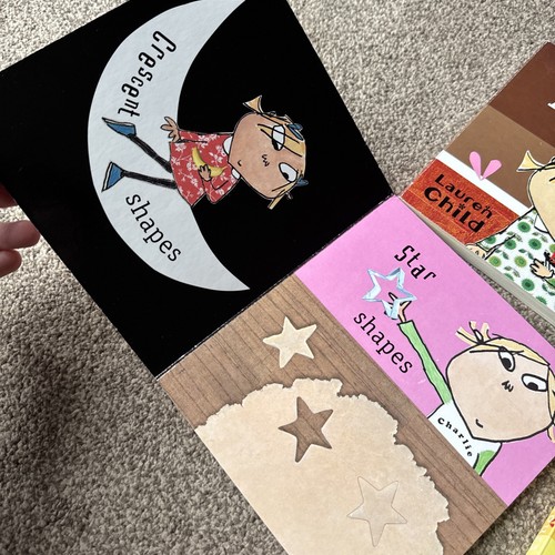 Charlie & Lola Book Bundle Board Books Opposites Numbers Picture Books - Picture 7 of 10