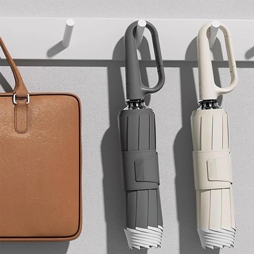 Ring Buckle Fully Automatic Umbrella Travel Portable Reverse Automatic Umbrella - Picture 4 of 52