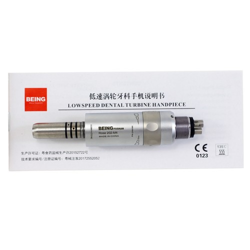 BEING Dental Slow Speed Air Motor Contra Angle Straight Handpiece 4 Holes KAVO - Picture 52 of 91