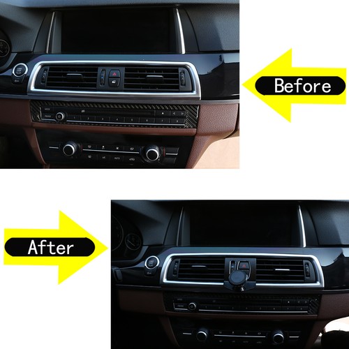 For BMW 5 Series F10 F11 2011-17 Centre Console Air Vent Phone Holder Aluminium - Bild 3 von 10