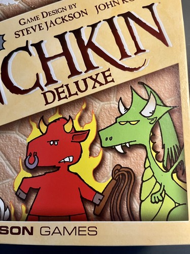 Munchkin Deluxe Board Card Game Sealed Not Played By Steve Jackson  - Picture 2 of 7