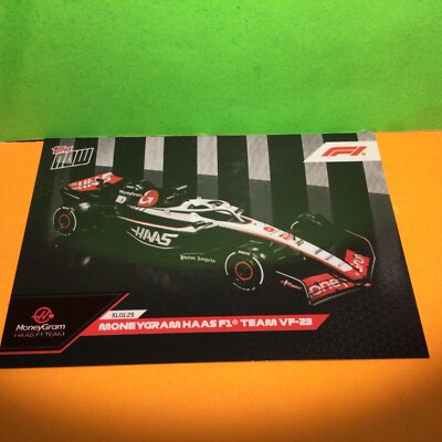 HAAS F1 カード HAAS F1 Team VF-2023 Formula Topps Now 2023 HAAS F1 TEAM VF-23