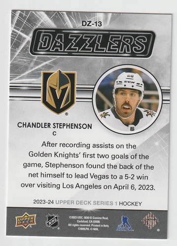 2023-24 Upper Deck Dazzlers - Select your card - Picture 8 of 36