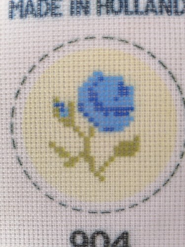 Curtain Ring Frames to Stitch, 3 Designs (1 done), Great practice piece, PAKO - Picture 4 of 5