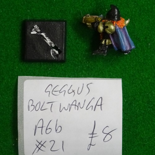 CHAOS DWARF MULTILIST - Vintage Warhammer OOP Metallzitadelle 1980er Jahre A6b - Bild 41 von 51