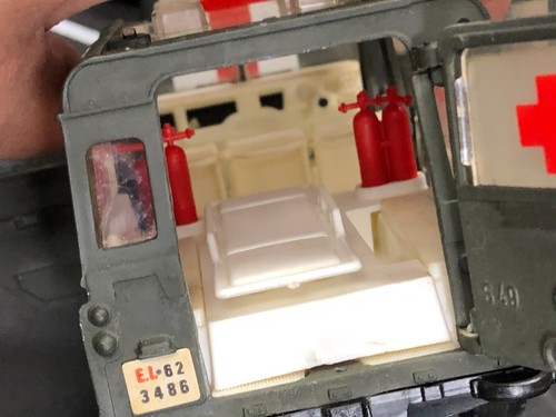 1:25 Diecast Polistil S 49 GREEN EMERGENCY VEHICLE LAND ROVER AS-IS Parts/Repair - Picture 16 of 24