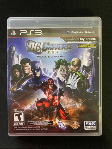 Playstation 3 PS3 DC Universe Online Complete - Tested/Working - Picture 1 of 3