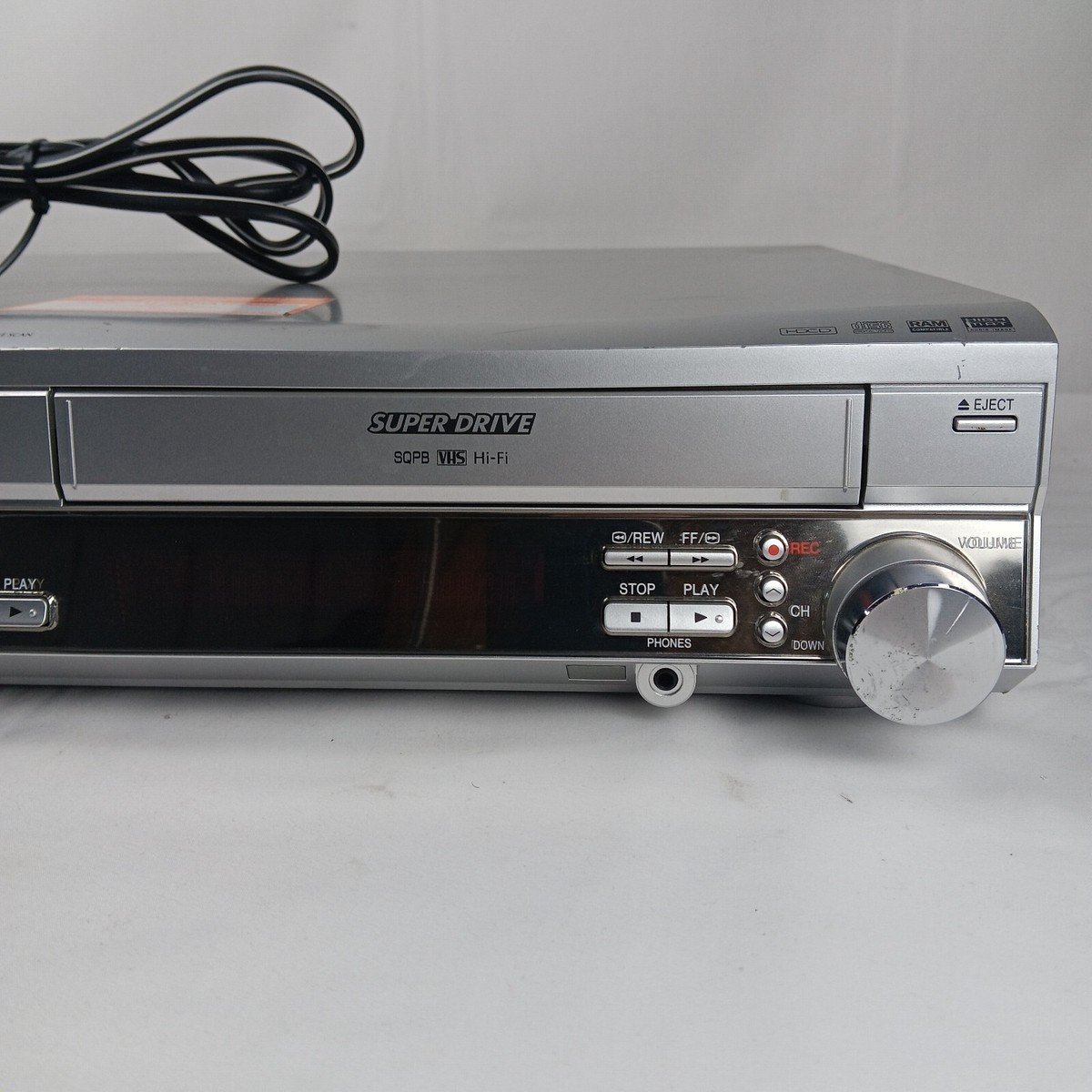 Panasonic DVD VHS Home Theatre System SA-HT830V 5 Disc