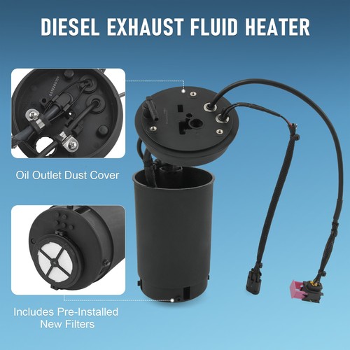 DEF Heater 22872118, 904-394 For Chevy Silverado GMC Sierra 3500 HD 6.6L - Picture 2 of 24