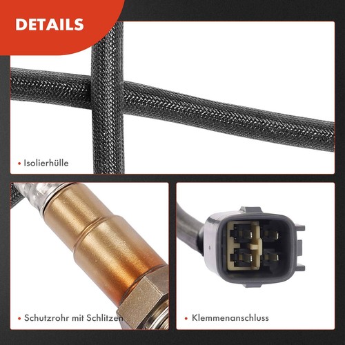 Lambdasonde Regelsonde vor Kat für Toyota Corolla Yaris Citroën C1 Peugeot 107 - Bild 2 von 8