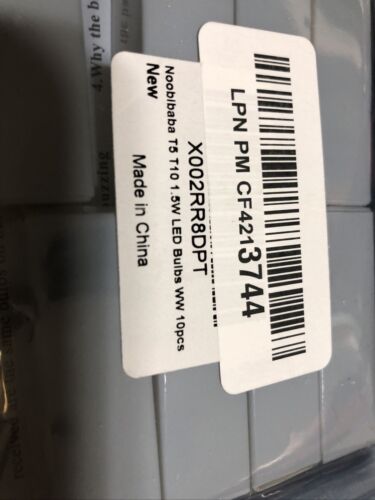 15- LED Replacement 12 Volt DC voltage Low Watt T5-T10 Landscape bulbs - Picture 2 of 4