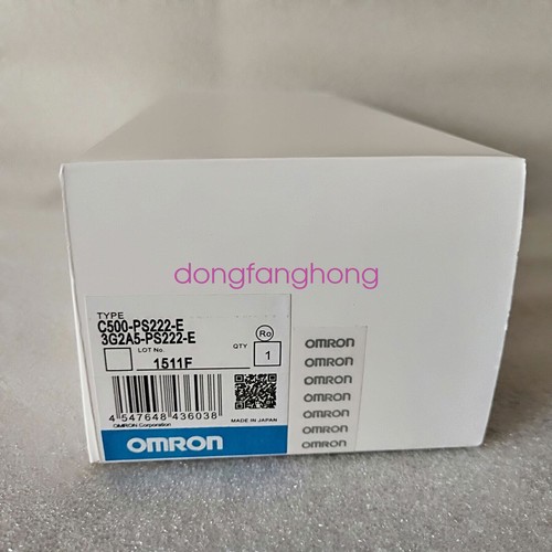 1PC Omron PLC C500-PS222-E C500PS222E New In Box  FedEX or DHL or UPS - Picture 1 of 4