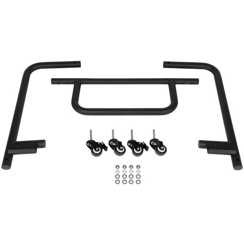 Hard Top Carrier Storage Cart Rack Sliding Fits 1987-2019 Jeep Wrangler JK JL TJ - Picture 2 of 15
