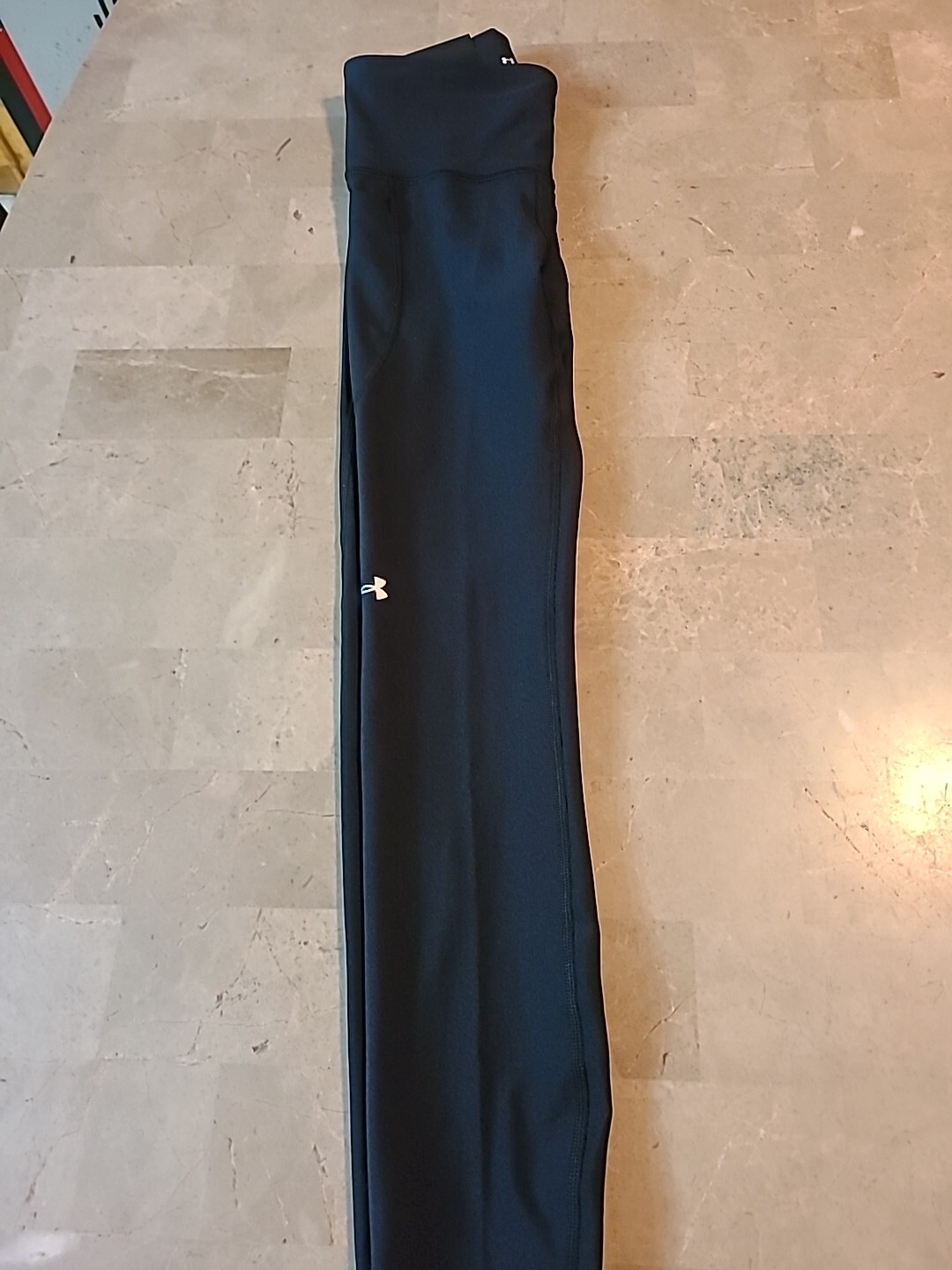 Under Armour Womens XS Black Hi Ankle Leggings New-image