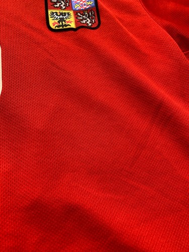 Czech Republic 2008 - 2009 Home football shirt jersey Puma size L #9 Koller - Picture 7 of 18