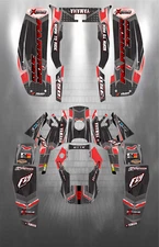 Yamaha Warrior 350 Full Graphics kit Stikers Decals