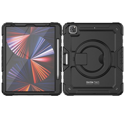 Hand strap Case For iPad Pro 12.9 6th Gen/iPad Air/10.2 9th Gen Kickstand Armour - Picture 121 of 231