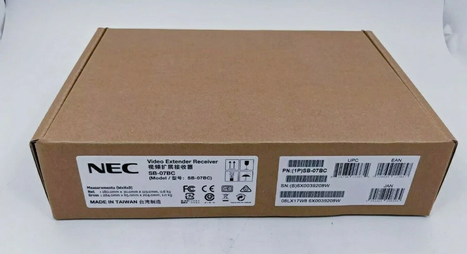 NEC Video Extender Receiver Module SB-07BC - Image 3 of 3