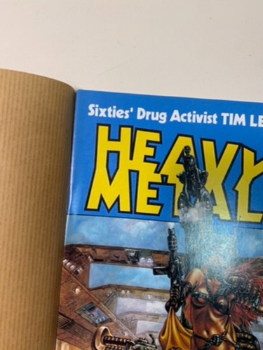 Vintage Heavy Metal Magazine Oct '83 Original Outer Cover Sleeve Magazine Comic - Picture 6 of 8