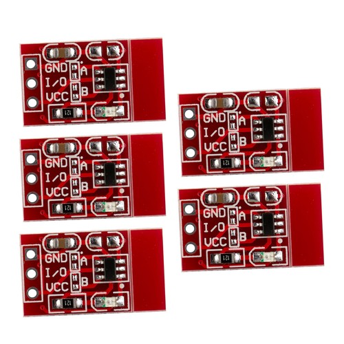 5pcs TTP223 Capacitive Touch Switch Button Self Lock Module 2.2-5.5V for Arduino - Picture 1 of 5
