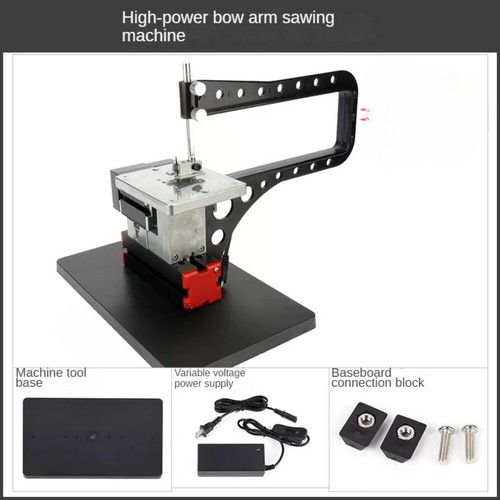 Miniatur Sägewerk Metallbogen Arm Sägewerk DIY Modellbau Mini Kurvensäge - Bild 8 von 8