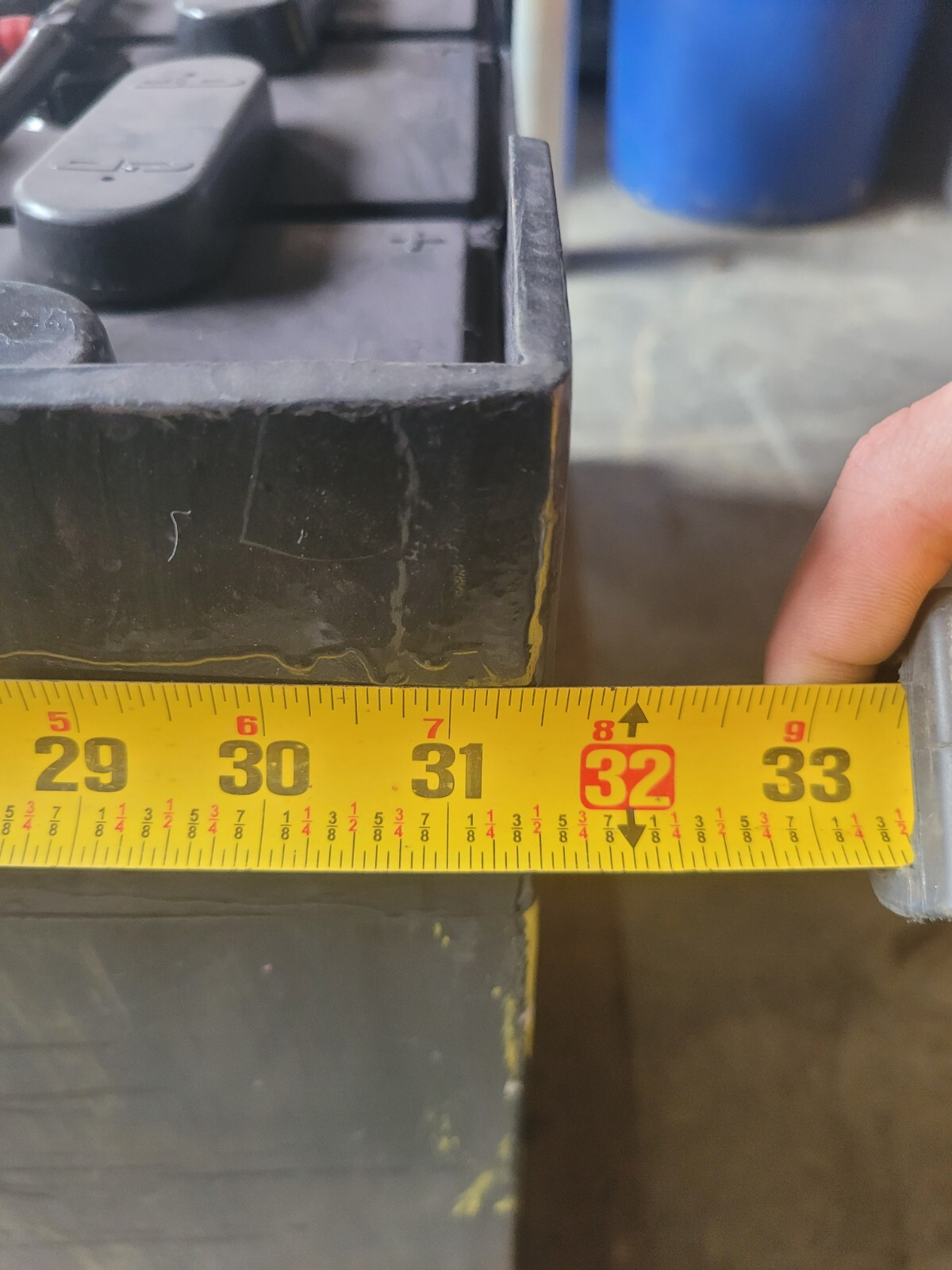 36V Industrial Electric Lead Acid Forklift Battery 31.5'' x 38.5'' x 22