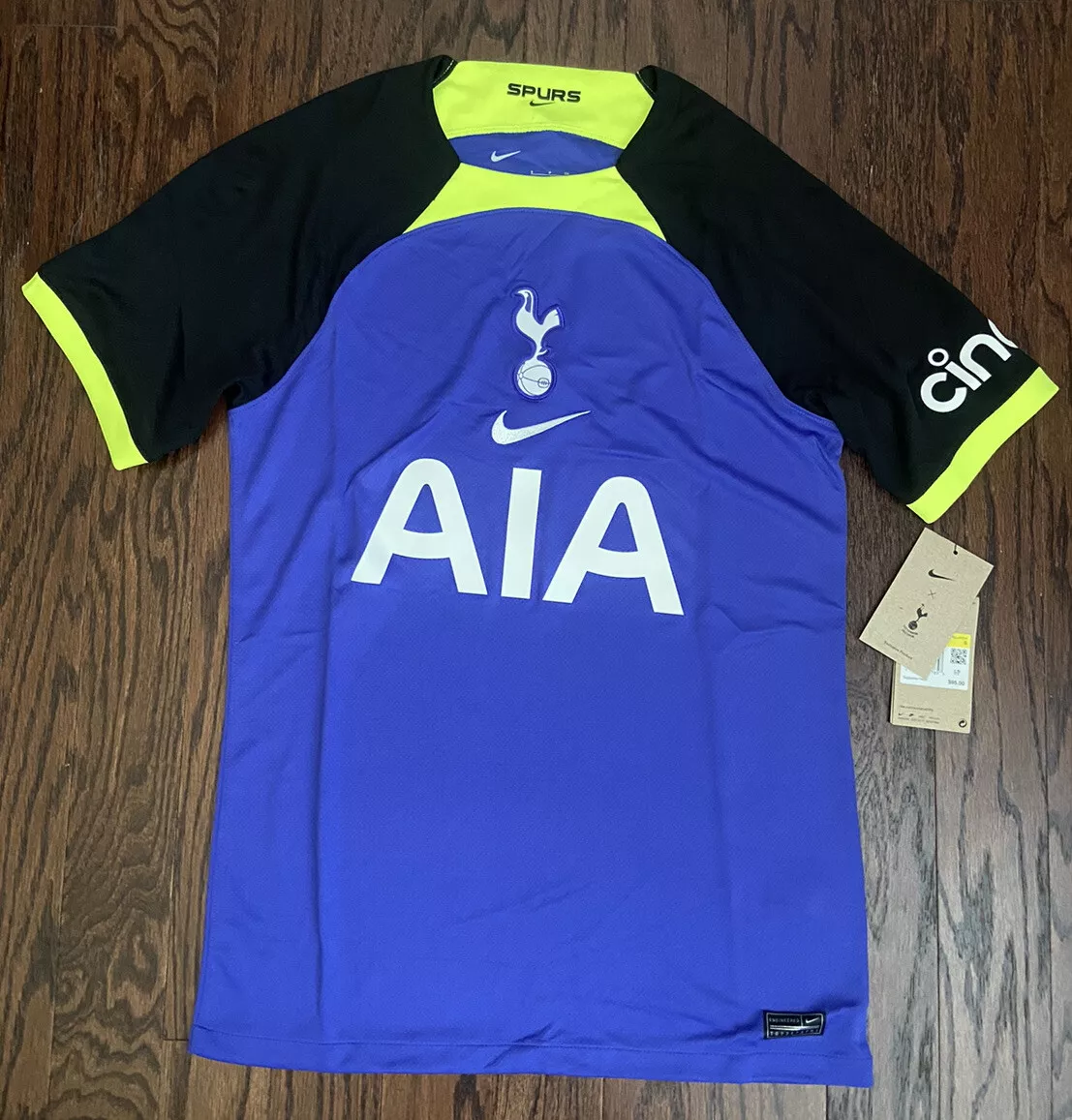 Nike Tottenham Hotspur FC Dri Fit Pre Match 22/23 Short Sleeve T-Shirt  Blue