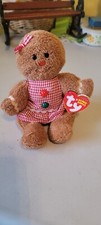 TY Beanie Baby - GRETEL the Gingerbread Girl (7.5”) 2007 NEW WITH TAGS