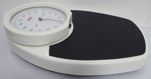 Seca 750 Mechanical Bathroom Scale White Black Rugged Platform Floor Scales - Picture 3 of 8