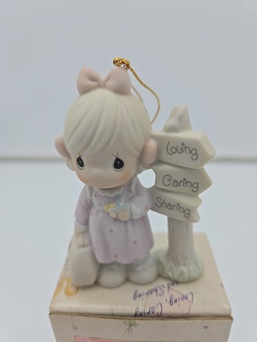 Precious Moments "Loving, Caring and Sharing Along The Way" Ornament, USED - Picture 2 of 10