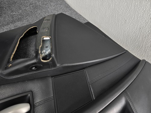 BMW E60 E61 M5 06-07 OEM 4X FRONT REAR FULL LEATHER DOOR CARD COVER TRIM PANEL - Foto 19 di 19